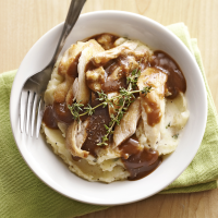 Chicken, Potato, and Gravy Bowls Recipe | EatingWell image