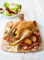 Roast Chicken with Potatoes & Carrots | Food Revolution ... image