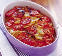Annie's potato & tomato bake recipe | BBC Good Food image