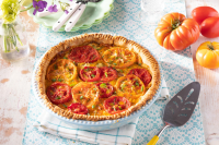 Easy Tomato Pie Recipe - How to Make Tomato Pie image