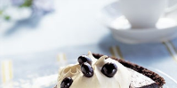 Triple-Chocolate Pudding Pie with Cappuccino Cream Recipe ... image