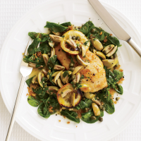 Sautéed Chicken with Olives, Capers and Roasted Lemons ... image