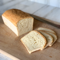 Tall, Fluffy, Gluten Free, & Vegan White Sandwich Bread ... image