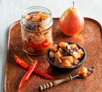 Spiced pear chutney recipe | BBC Good Food image