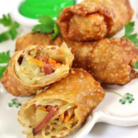 HOW TO MAKE CORN BEEF EGG ROLLS RECIPES