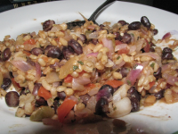 Black Beans and Barley Recipe - Food.com image