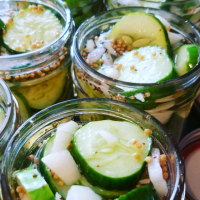 Summertime Sweet Pickles Recipe | Allrecipes image
