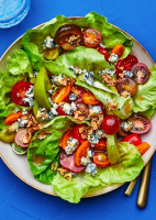 Tomato Salad With Blue Cheese and Crispy Shallots Recipe ... image