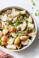 Baby Red Potato Salad (Light on the Mayo) - Skinnytaste image
