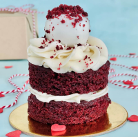 Mini Red Velvet Cakes: Super-Moist And Topped With A Cake ... image