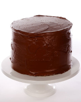 Yellow Butter Cake with Chocolate Frosting Recipe | Martha ... image