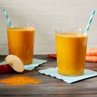 Carrot-Apple Smoothie Recipe | EatingWell image