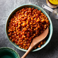 Pressure-Cooker Baked Beans Recipe | EatingWell image