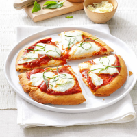 Personal Margherita Pizzas Recipe: How to Make It image