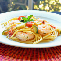 Bucatini Pasta with Shrimp and Anchovies Recipe | Allrecipes image