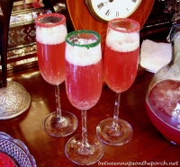 Champagne Punch for Christmas or New Year’s Eve or New ... image