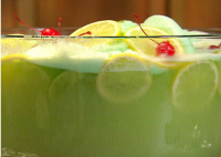 Lime Sherbet Punch | Just A Pinch Recipes image