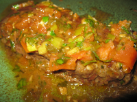 Bistec a La Criolla ( Colombian Style Skirt Steak in Sauce ... image