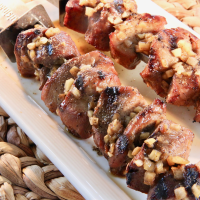Barbecued Pork Kebabs Recipe | Allrecipes image