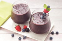 Berry Cocoa Smoothie with Frozen Fruit - Recipes - Dole ... image