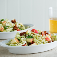 Apple, Bacon, and Cabbage Slaw Recipe - Todd Porter and ... image
