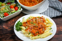 Italian Plum Tomato Sauce | Just A Pinch Recipes image
