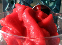 Simple Strawberry Sorbet Recipe - Food.com image