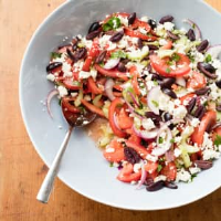 Country-Style Greek Salad | Cook's Illustrated image
