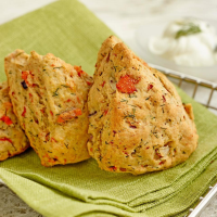 Smoked Salmon & Dill Scones Recipe | EatingWell image