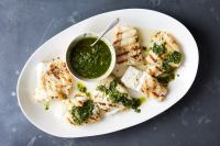 Grilled Fish With Salsa Verde Recipe - NYT Cooking image