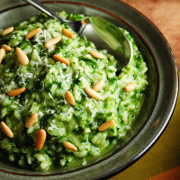 Green Risotto Recipe | EatingWell image