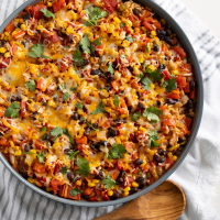Vegetarian One-Skillet Mexican Rice | Ready Set Eat image