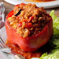 Stuffed Sweet Peppers Recipe: How to Make It image