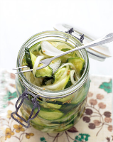 Refrigerator Pickles Recipe | Martha Stewart image