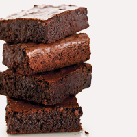 Double-Chocolate Brownies Recipe | Martha Stewart image