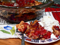 Quick Cherry Cobbler Recipe : Taste of Southern image