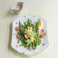 French Bean Mimosa Salad Recipe - Anne Faber | Food & Wine image