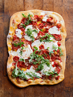 Fresh Tomato Pizza with Oregano and Mozzarella | Better ... image
