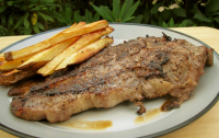 Pan Seared T-Bone Steak Recipe - Food.com image