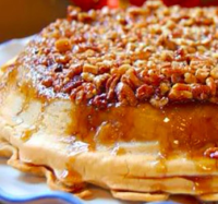 Upside Down Apple Pecan Pie - Recipes - Faxo image
