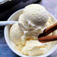 Homemade Cinnamon Vanilla Ice Cream - An Affair from the Heart image