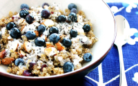 Protein-Packed Breakfast Quinoa Bowl [Vegan] - One Green ... image