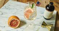 Tonic Syrup Gin and Tonic: Rudy Ruby Recipe - Thrillist image