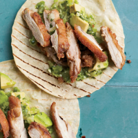 Fried Chicken Tacos Recipe - Andrew Zimmern | Food & Wine image