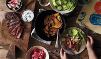 Steak Salad with Horseradish Dressing Recipe | Bon Appétit image