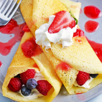 Easy Rice Flour Crepes Recipe (Gluten Free) | This Mama ... image