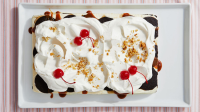 Banana-Split Ice Cream Cake Recipe | Martha Stewart image