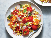 Healthy Mexican Corn Salad Esquites Recipe | Cooking Light image