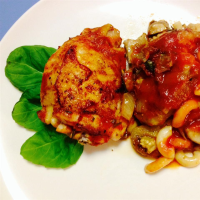 Chicken Marsala with Eggplant and Pasta Casserole Recipe ... image