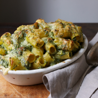 Baked Rigatoni with Spinach, Ricotta, and Fontina Recipe ... image
